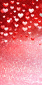 Kate Sweep Mur-à-Sol Saint Valentin Cœurs Paillettes Toile de fond conçue par Emetselch - Kate Backdrop FR