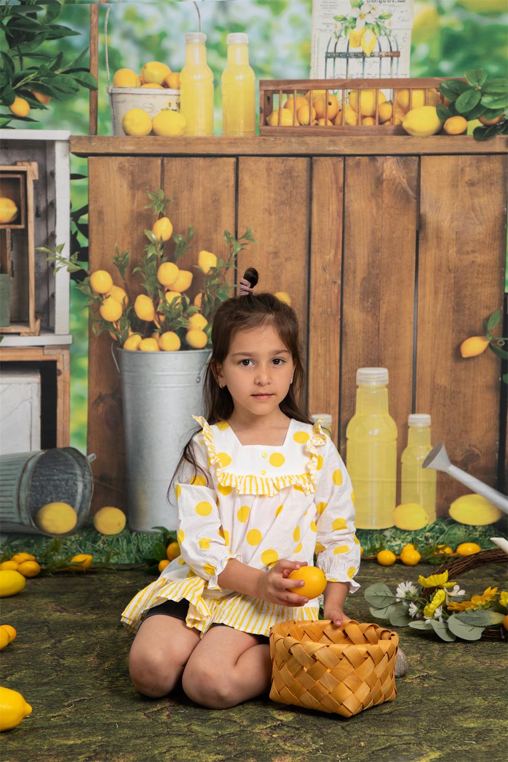Kate Toile de fond de décrochage au citron d'été conçu par Emetselch