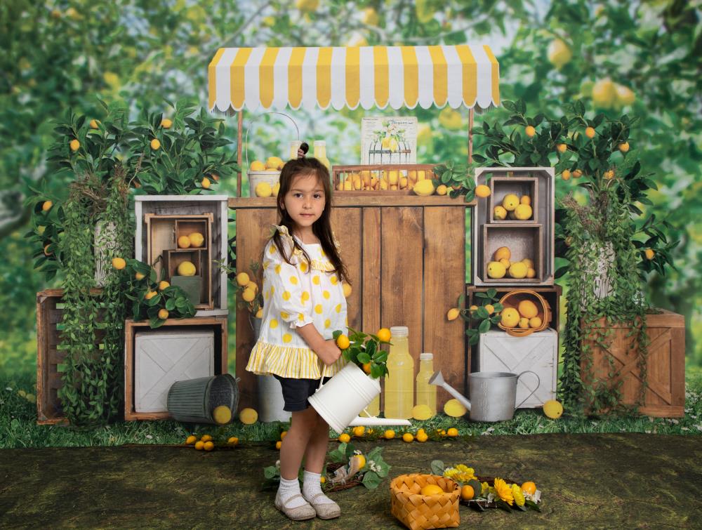 Kate Toile de fond de décrochage au citron d'été conçu par Emetselch