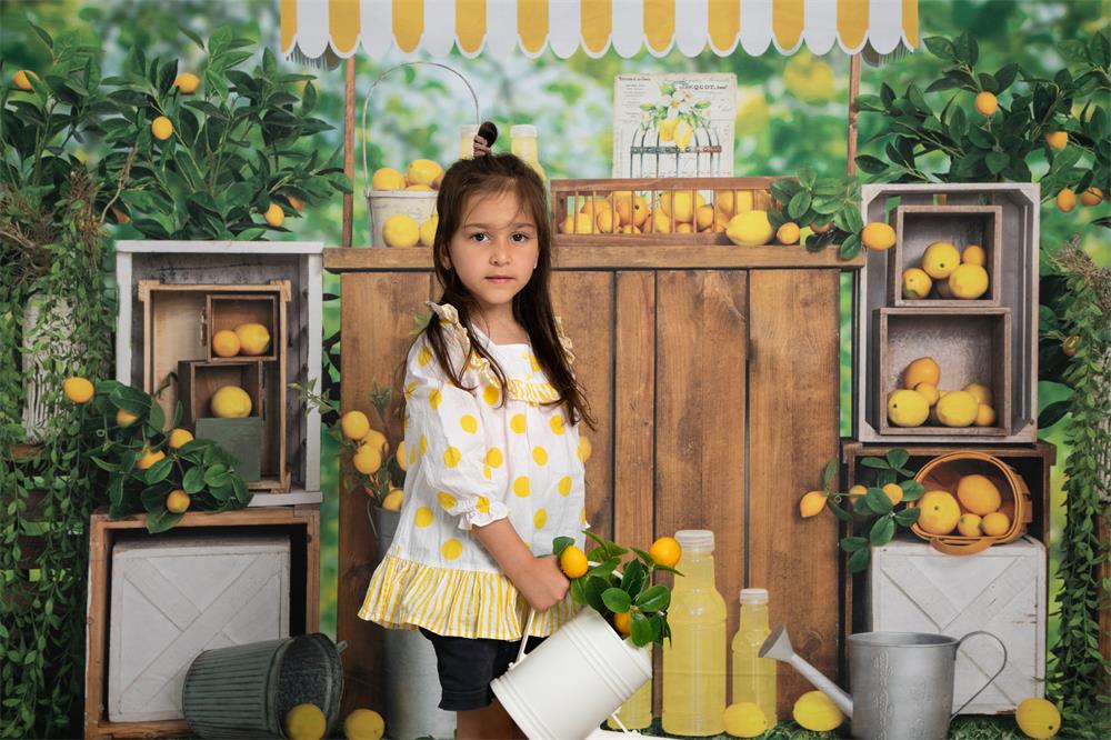 Kate Toile de fond de décrochage au citron d'été conçu par Emetselch