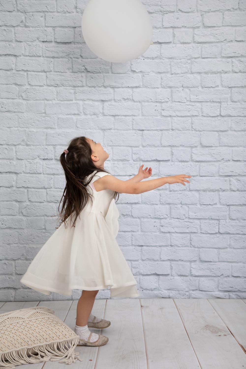 Kate Mur de brique Blanc Anniversaire Toile de fond pour la photographie