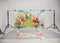 Kate Bonbons Coloré Arc-en-ciel Ballons Toile de fond pour la photographie - Kate Backdrop FR