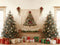Kate Noël Sapins Cadeaux Macramé Toile de fond conçue par Emetselch