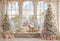 Kate Noël Sapins Rose Cheval Toile de fond conçue par Emetselch - Kate Backdrop FR