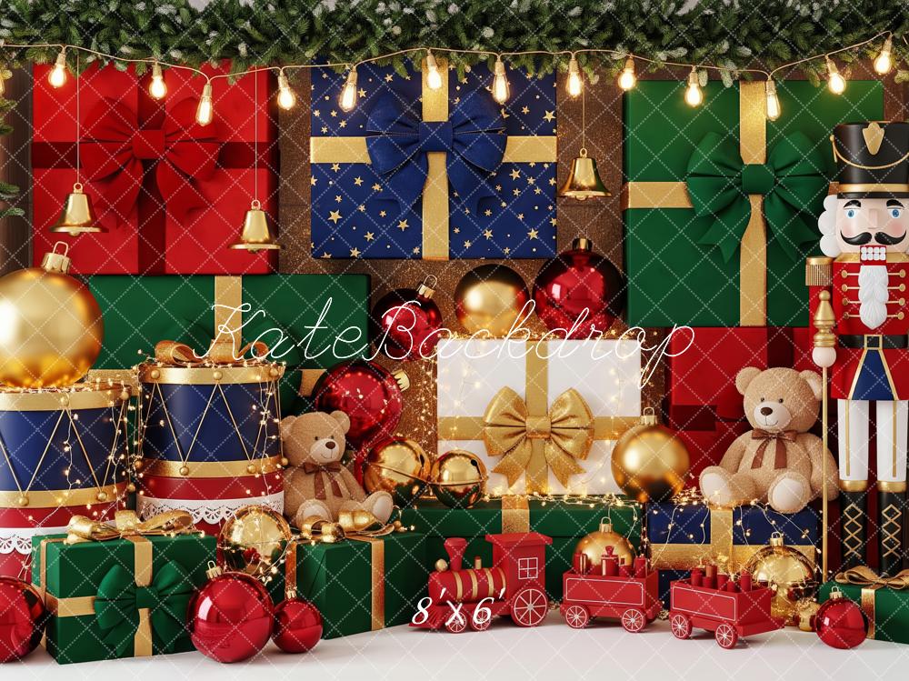 Kate Noël Cadeaux Casse-Noisette Jouets Toile de fond conçue par Patty Roberts