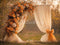 Kate Mariage Arche Rideau Fleurs Toile de fond conçue par Emetselch - Kate Backdrop FR