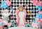 Kate Horloge Clé Ballons Conte de fées Toile de fond conçue par Patty Roberts