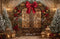 Kate Noël Arche Sapin Lumière Toile de fond en Laine conçue par Emetselch - Kate Backdrop FR