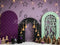 Kate Halloween Potions Arches Étoiles Toile de fond conçue par Patty Roberts