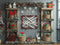 Kate Noël Étagères Cadeaux Neige Toile de fond conçue par Mini MakeBelieve - Kate Backdrop FR