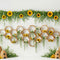 Kate Tournesol Ruche Fleurs Anniversaire Toile de fond conçue par Patty Roberts