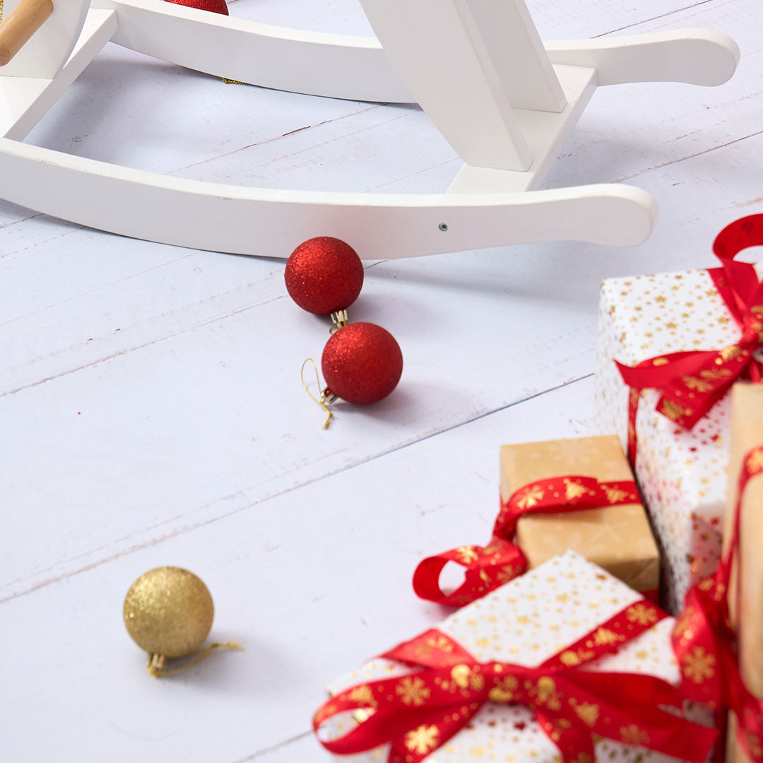Kate 10 pièces Boule de Noël 6cm Argent/Doré/Rouge Kit Accessoires - Kate Backdrop FR