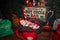 Kate Fête Cacao chaud Arbre de Noël Nuit Toile de fond pour la photographie - Kate Backdrop FR