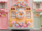Kate Bus Jaune Fleurs Pastel Toile de fond conçue par Mini MakeBelieve - Kate Backdrop FR