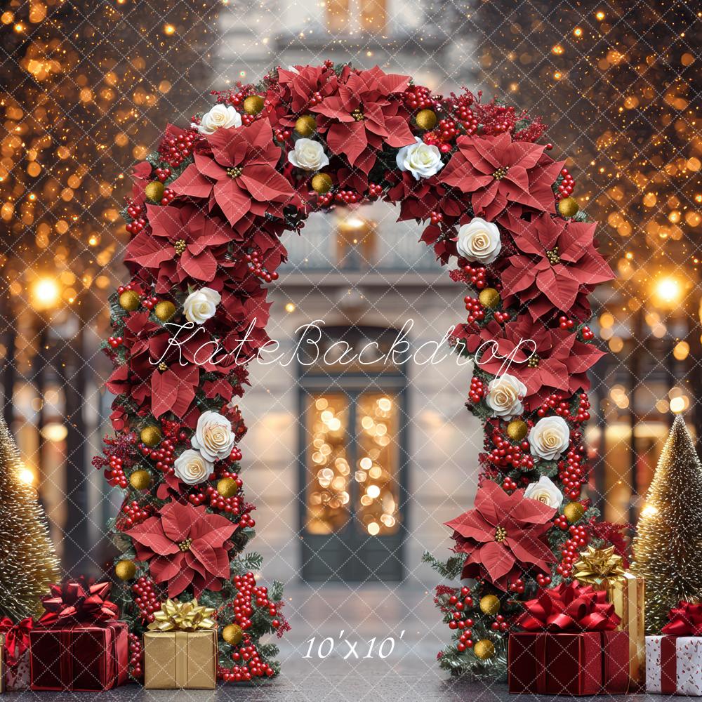 Kate Noël Arche Fleurs Lumières Toile de fond conçue par Mini MakeBelieve - Kate Backdrop FR