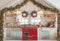 Kate Noël Cuisine Blanc Guirlandes Toile de fond conçue par Emetselch - Kate Backdrop FR
