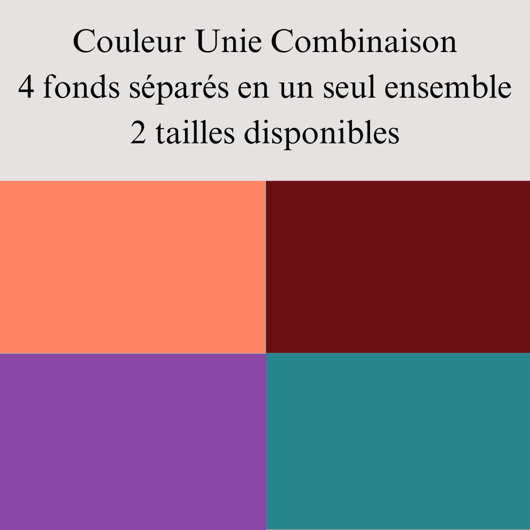 Kate Couleur Unie Combinaison Toiles de fond pour la photographie - Kate Backdrop FR