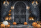 Kate Halloween Citrouilles Bougies Chandeliers Toile de fond conçue par Emetselch