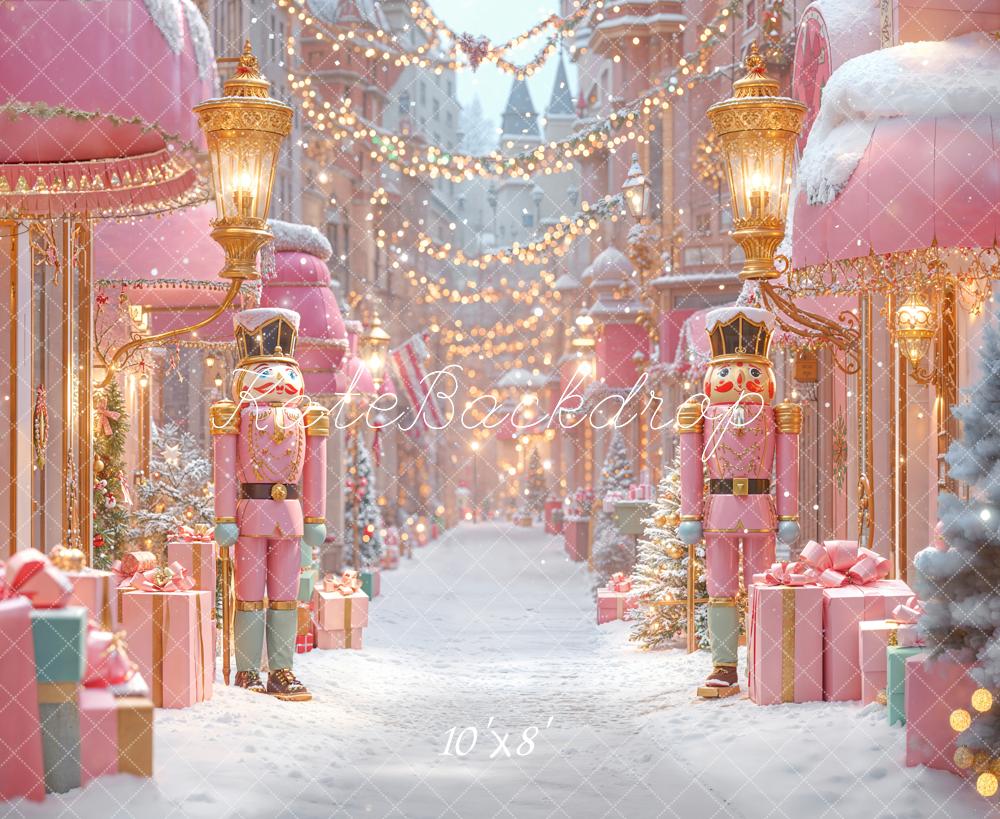 Kate Noël Casse-Noisette Cadeaux Toile de fond en Laine conçue par Emetselch - Kate Backdrop FR