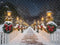 Kate Noël Hiver Chemin Lampadaire Neige Toile de fond conçue par Emetselch - Kate Backdrop FR