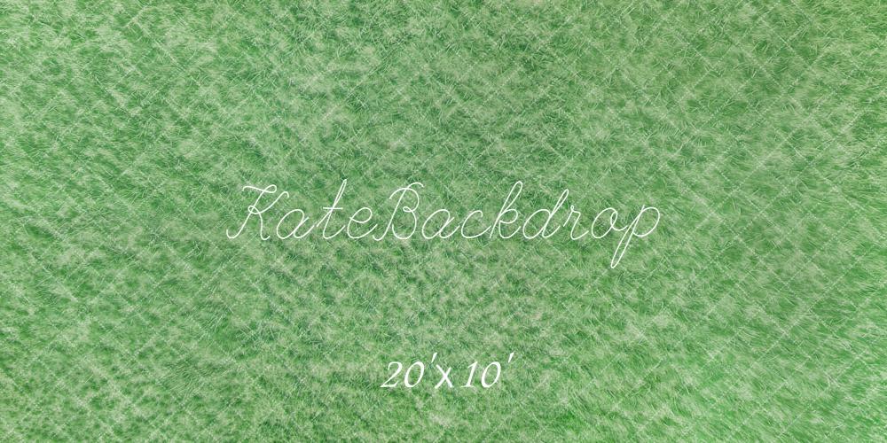 Kate Herbe Prairie Vert Sol Toile de fond conçue par Emetselch