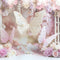 Kate Anniversaire Papillons Fleurs Pastel Toile de fond conçue par Emetselch - Kate Backdrop FR