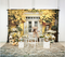 Kate Printemps Jaune Fleurs Porte en bois Toile de fond+Pierre Chemin Sol Toile de fond - Kate Backdrop FR