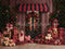 Kate Saint Valentin Cadeaux Ours Fleurs Toile de fond en Laine conçue par Emetselch