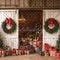 Kate Noël Grange Porte Cadeaux Rustique Toile de fond conçue par Emetselch - Kate Backdrop FR