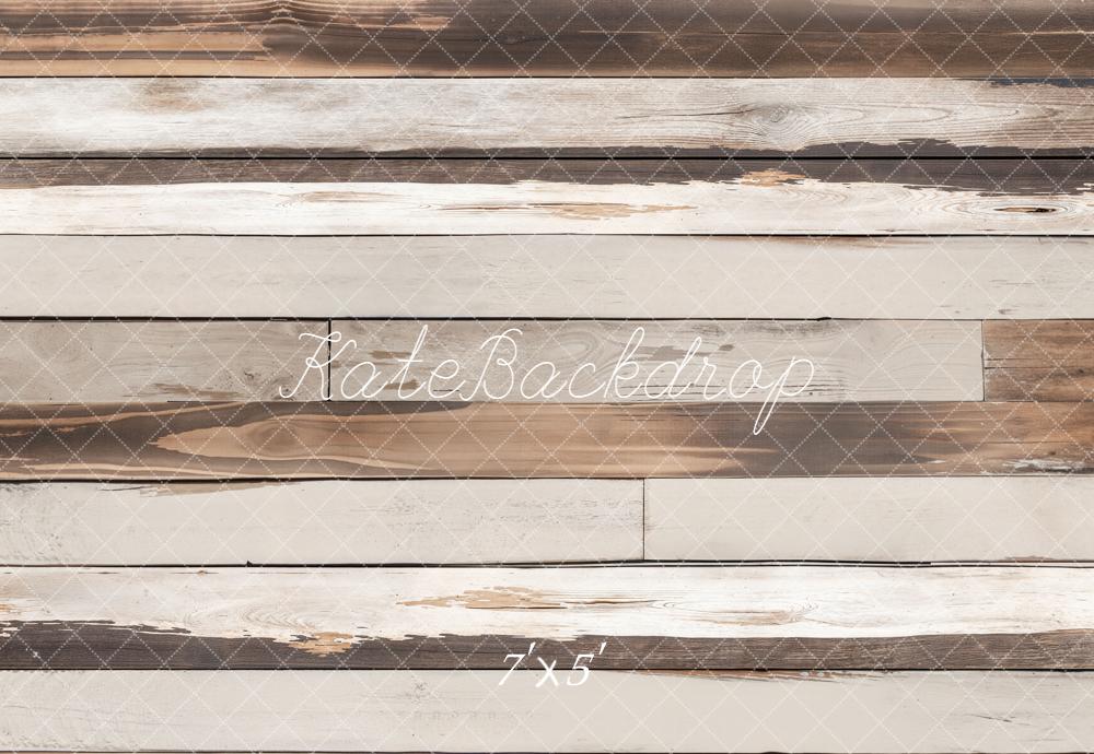 Kate Bois Vieilli Beige Brun Sol Toile de fond conçue par Emetselch