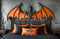 Kate Halloween Chauve-Souris Tête De Lit Toile de fond en Laine conçue par Emetselch - Kate Backdrop FR