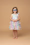 Kate Anniversaire Coloré Princesse Robe pour Enfants avec Lunettes - Kate Backdrop FR