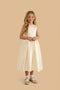 Kate Simple Champagne Robe pour Enfants - Kate Backdrop FR