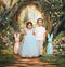 Kate Pâques Forêt Arbre Arche Chemin Toile de fond conçue par Emetselch - Kate Backdrop FR