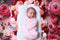 Kate Nouveau-né Fleur Rose Sol Toile de fond conçue par Emetselch - Kate Backdrop FR