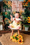 Kate Été Tournesols Vieux Salle de meubles Toile de fond conçue par Emetselch - Kate Backdrop FR