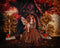 Kate Automne Feuilles d'érable Cabane Forêt Toile de fond conçue par Emetselch - Kate Backdrop FR