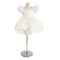 Kate Basique Blanc Fête Robe pour Enfants - Kate Backdrop FR
