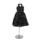 Kate Noir Paillettes Fête Robe pour Enfants - Kate Backdrop FR
