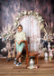 Kate Oeufs de Pâques Fleur Porte en bois Toile de fond conçue par Chain Photographie - Kate Backdrop FR