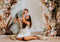 Kate Bohème Fleurs Arche Rideaux Toile de fond conçue par Emetselch - Kate Backdrop FR