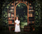 Kate Printemps Jardin Bibliothèque Arche Toile de fond conçue par Emetselch - Kate Backdrop FR