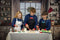 Kate Noël Rétro Brun Cuisine Fenêtre Toile de fond conçue par Emetselch - Kate Backdrop FR