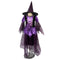 Kate Halloween Noir et Violet Sorcière Robe pour Enfants - Kate Backdrop FR