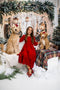 Kate Noël Arche Neige Arbres Lumière Toile de fond conçue par Emetselch