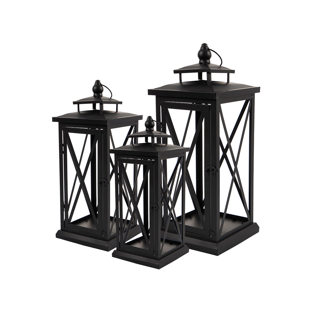 Kate Lanterne de fer Noir Ensemble trois pièces Kit Accessoires - Kate Backdrop FR