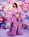 Kate Printemps Mur Floral Rose Toile de fond conçue par Abbas Studio - Kate Backdrop FR