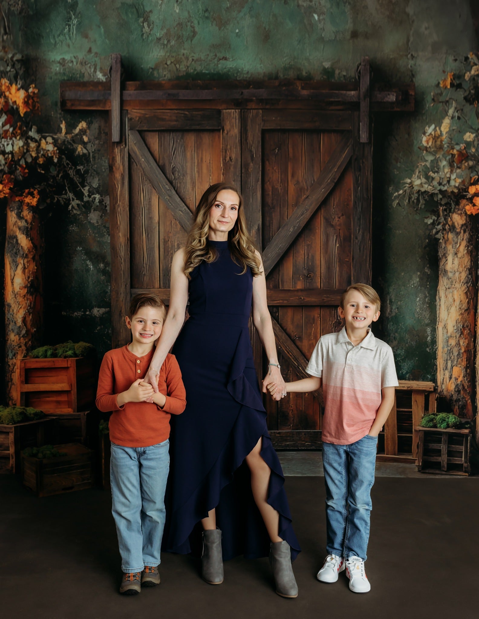 Kate Fête des pères Rustique Grange Porte Toile de fond conçue par Mini MakeBelieve - Kate Backdrop FR