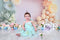 Kate Printemps Coloré Mur d'arc floral Toile de fond Conçu par Patty Roberts - Kate Backdrop FR
