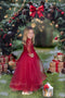 Kate Noël Arche Sapins Cadeaux Toile de fond conçue par Emetselch